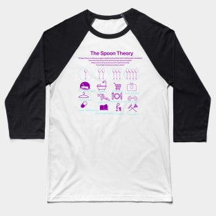 The Spoon Theory Awareness Merchandise Baseball T-Shirt